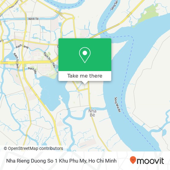Nha Rieng Duong So 1 Khu Phu My map