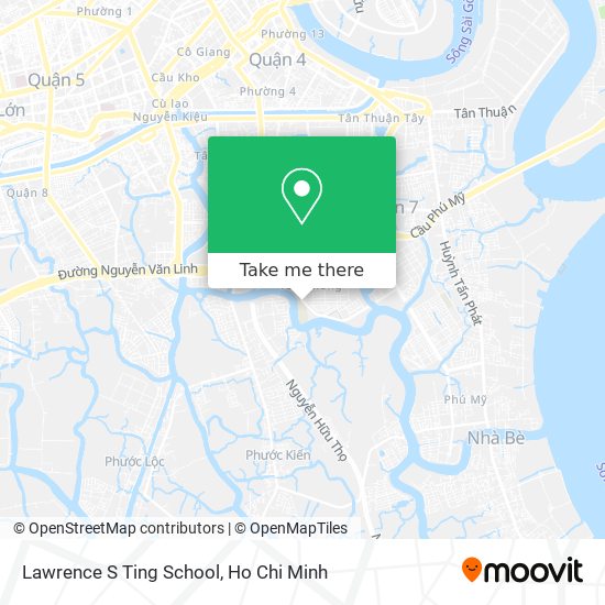 Lawrence S Ting School map