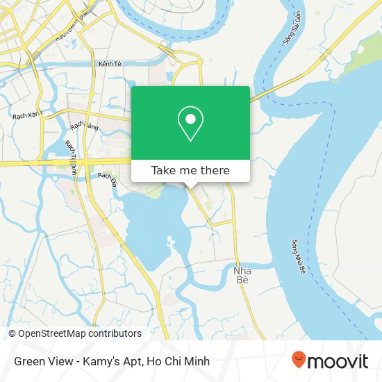 Green View - Kamy's Apt map
