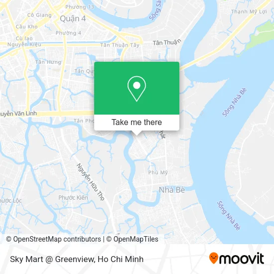 Sky Mart @ Greenview map