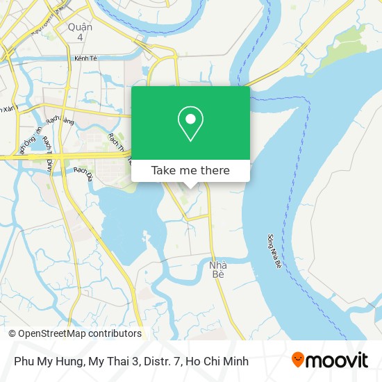 Phu My Hung, My Thai 3, Distr. 7 map