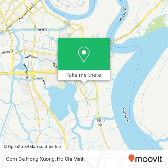 Com Ga Hong Xuong map