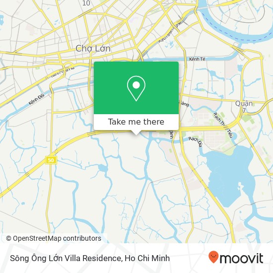 Sông Ông Lớn Villa Residence map