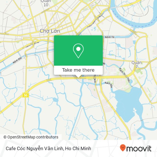 Cafe Cóc Nguyễn Văn Linh map
