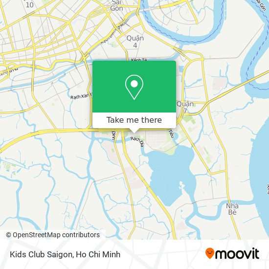 Kids Club Saigon map