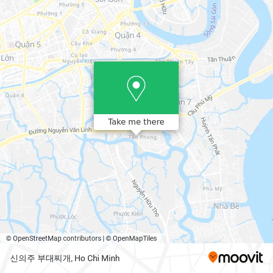 신의주 부대찌개 map