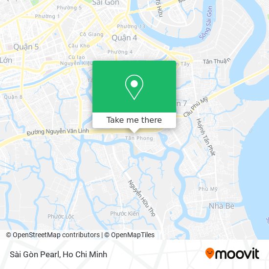 Sài Gòn Pearl map