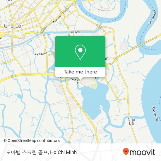 도마뱀 스크린 골프 map