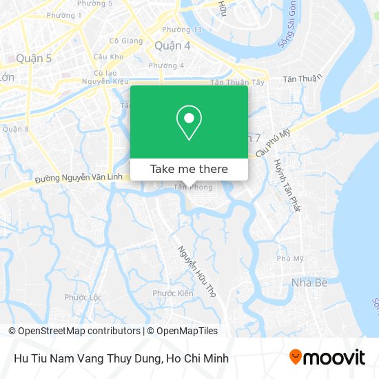Hu Tiu Nam Vang Thuy Dung map