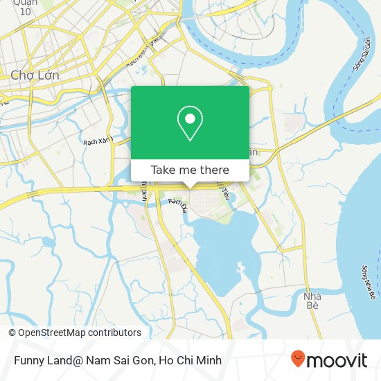 Funny Land@ Nam Sai Gon map