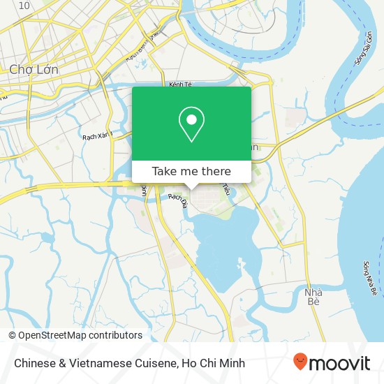 Chinese & Vietnamese Cuisene map