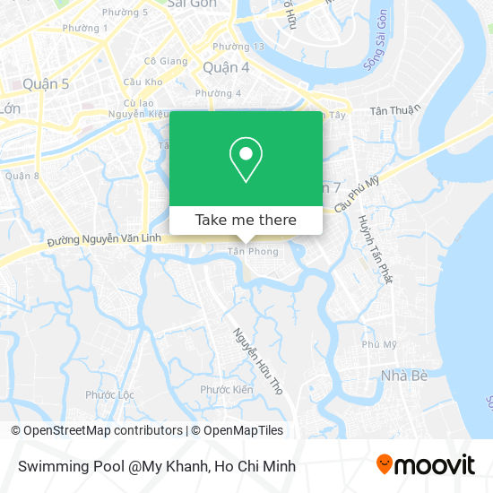 Swimming Pool @My Khanh map