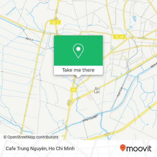 Cafe Trung Nguyên map