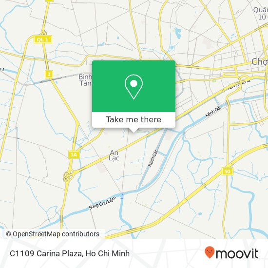 C1109 Carina Plaza map
