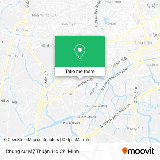 Chung cư Mỹ Thuận map