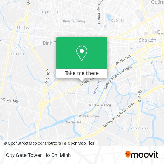 City Gate Tower map