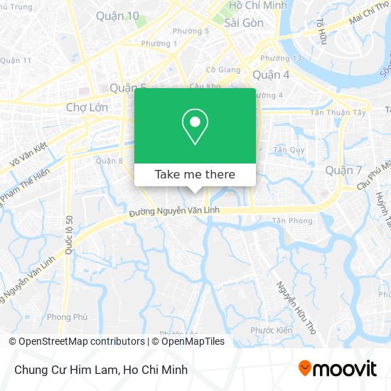 Chung Cư Him Lam map