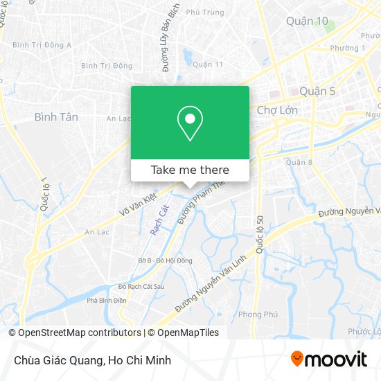 Chùa Giác Quang map
