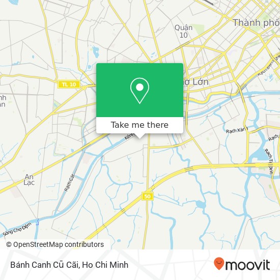 Bánh Canh Cū Cãi map