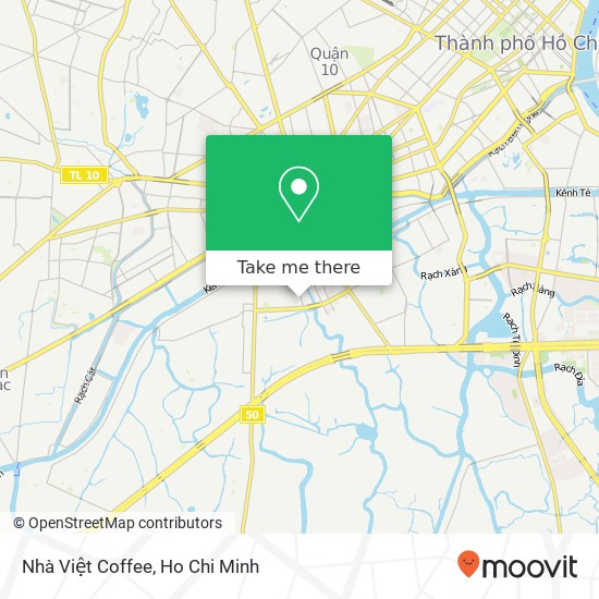 Nhà Việt Coffee map