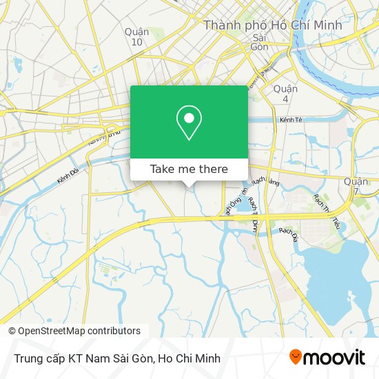 Trung cấp KT Nam Sài Gòn map