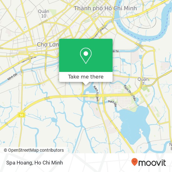 Spa Hoang map