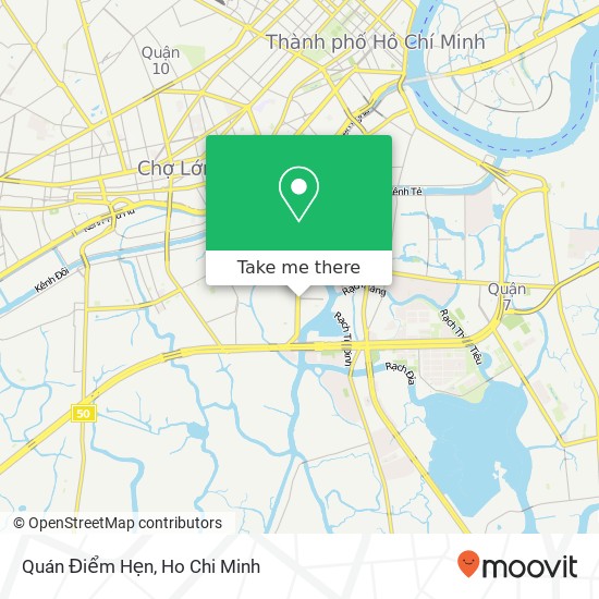 Quán Điểm Hẹn map