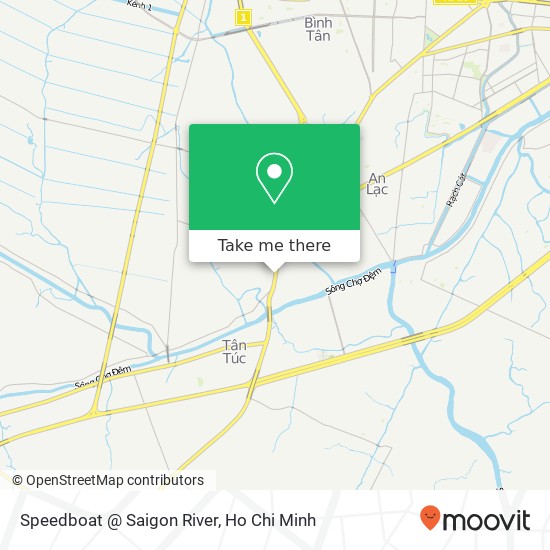 Speedboat @ Saigon River map