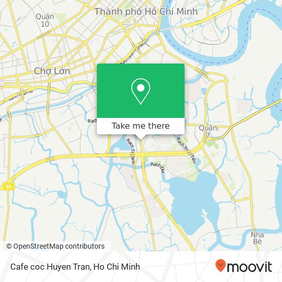 Cafe coc Huyen Tran map