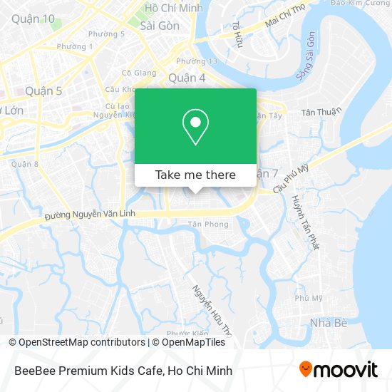 BeeBee Premium Kids Cafe map
