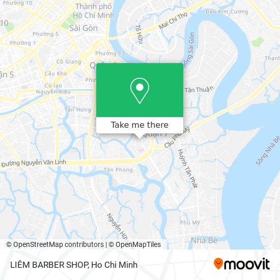 LIÊM BARBER SHOP map