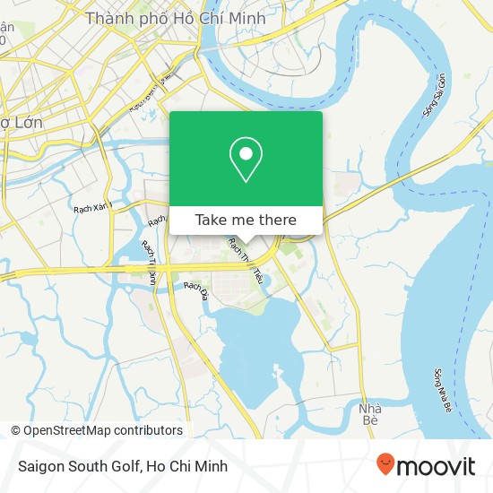 Saigon South Golf map