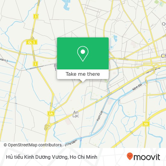 Hủ tiếu Kinh Dương Vương map