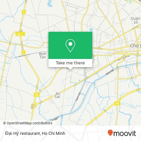 Đại Hỷ restaurant map