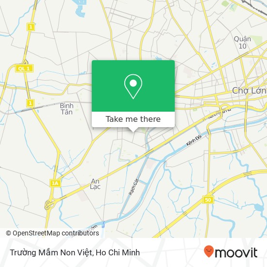 Trường Mầm Non Việt map