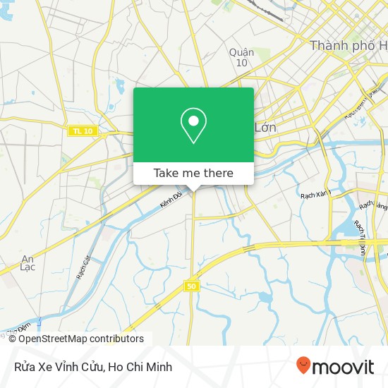 Rửa Xe Vỉnh Cửu map