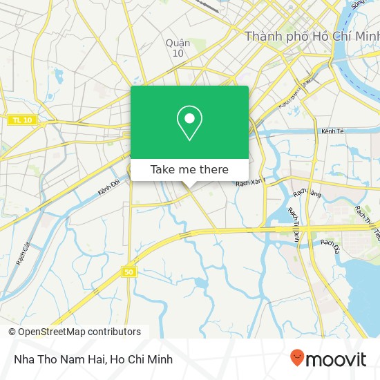 Nha Tho Nam Hai map