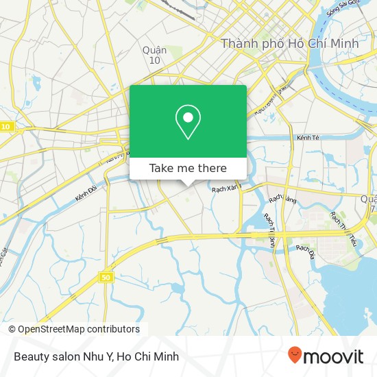 Beauty salon Nhu Y map