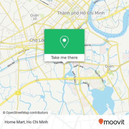 Home Mart map