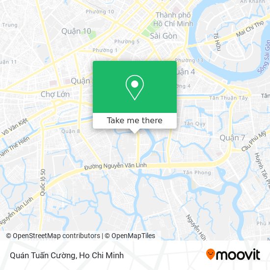 Quán Tuấn Cường map