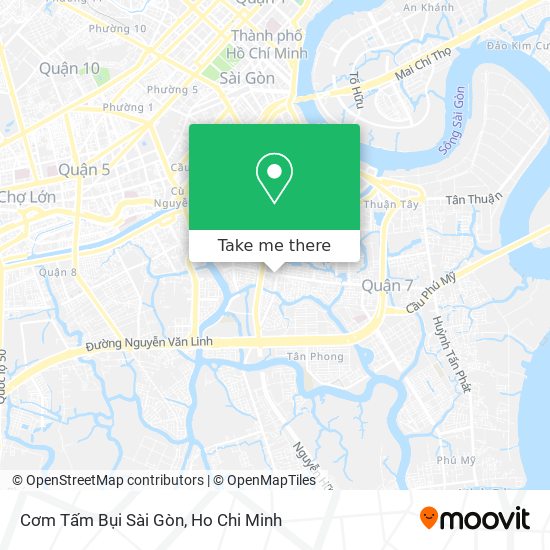 Cơm Tấm Bụi Sài Gòn map