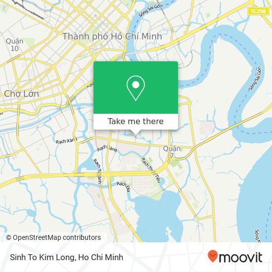 Sinh To Kim Long map