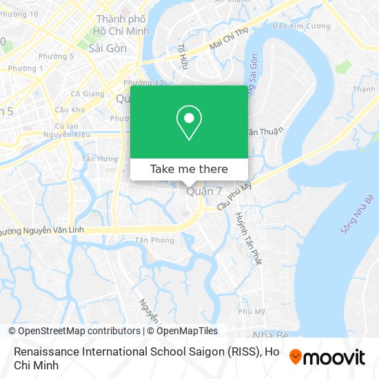 Renaissance International School Saigon (RISS) map
