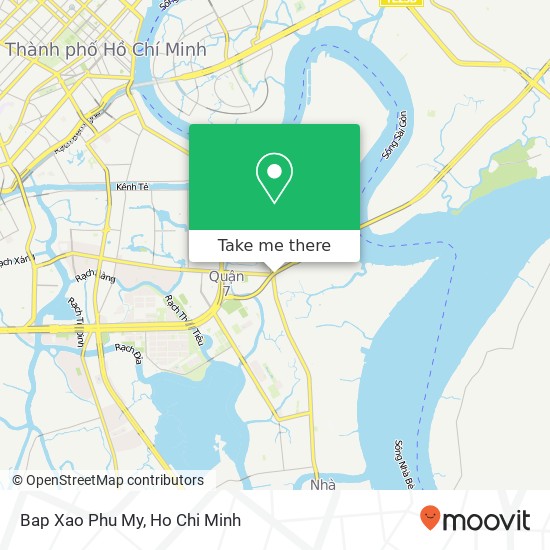 Bap Xao Phu My map