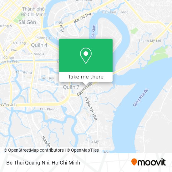 Bê Thui Quang Nhi map