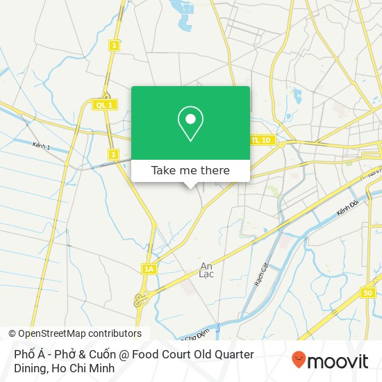 Phố Á - Phở & Cuốn @ Food Court Old Quarter Dining map