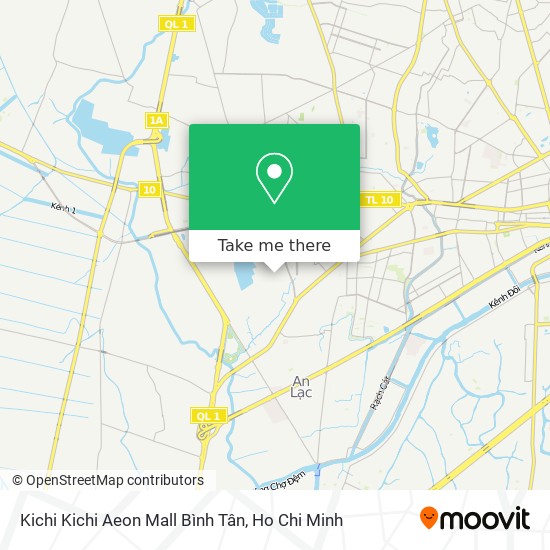 Kichi Kichi Aeon Mall Bình Tân map
