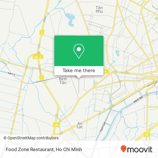 Food Zone Restaurant map