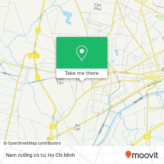 Nem nướng cô tư map