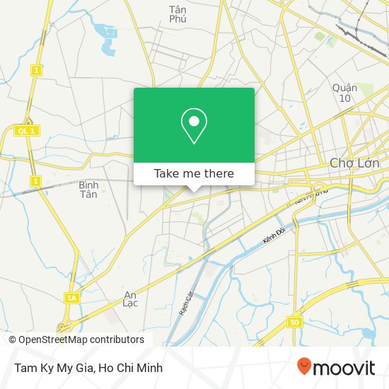 Tam Ky My Gia map